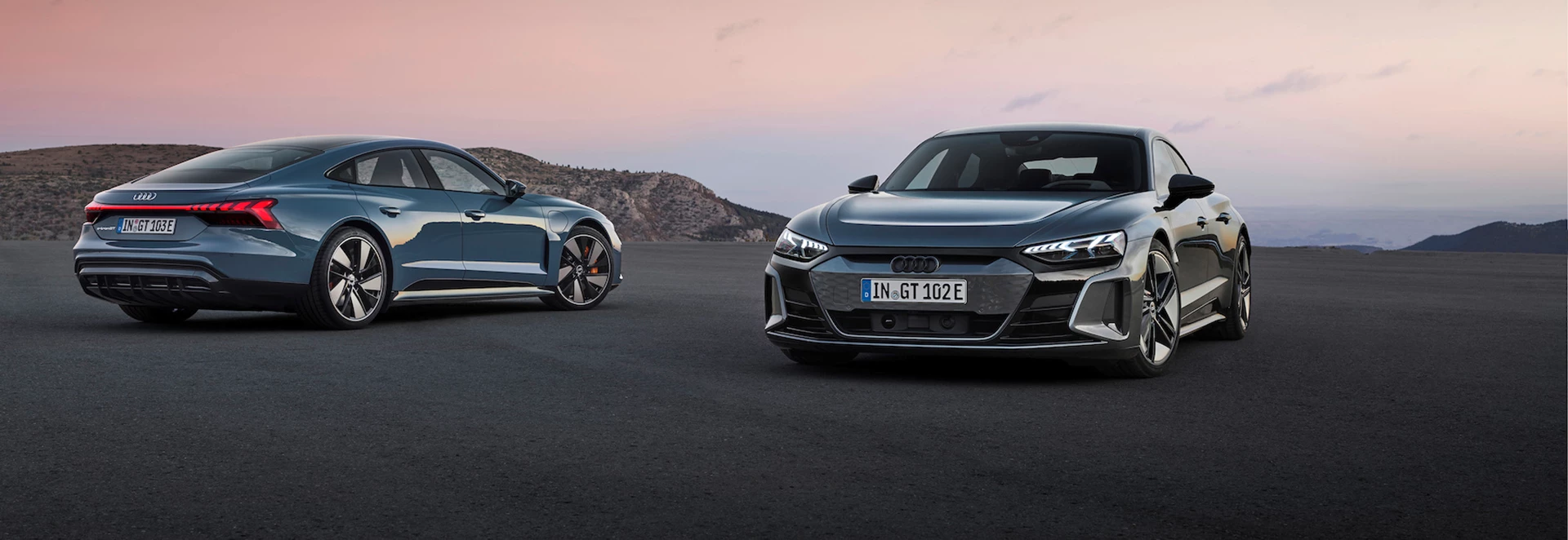 Electric Audi e-tron GT revealed as striking new performance four-door coupe 